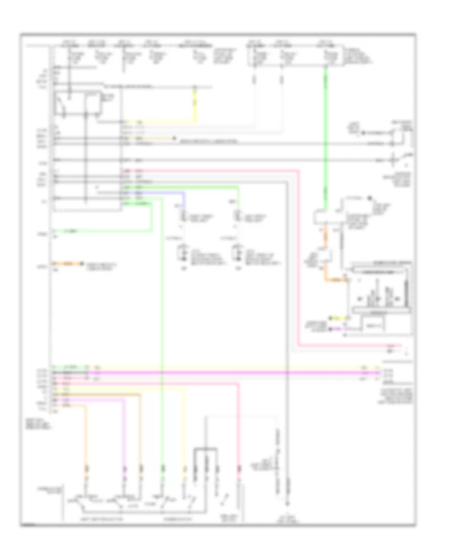 Headlamps Wiring Diagram 1 of 2 for Lexus RX 400h 2007