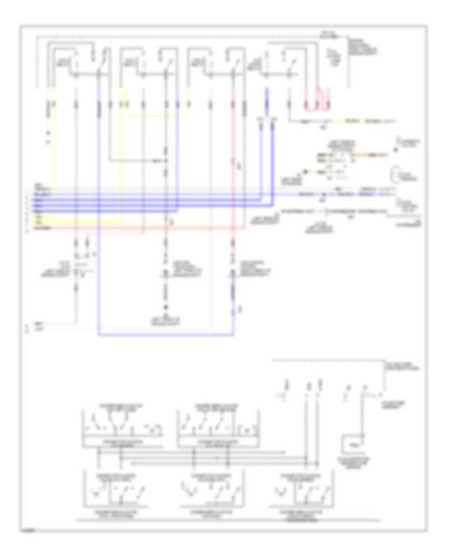 Automatic AC Wiring Diagram (3 of 3) for Lexus IS 250C 2012