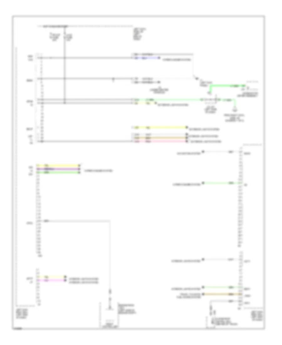 Body ECU Wiring Diagram (2 of 2) for Lexus IS 250C 2012