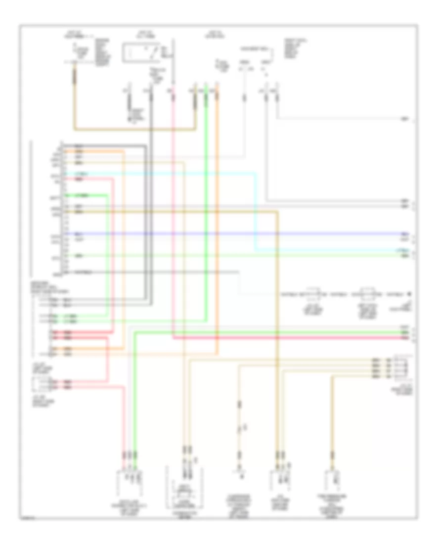High Low Bus Wiring Diagram 1 of 3 for Lexus IS 250C 2012