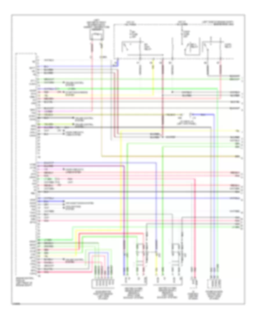 2 5L Engine Performance Wiring Diagram 1 of 8 for Lexus IS 250C 2012