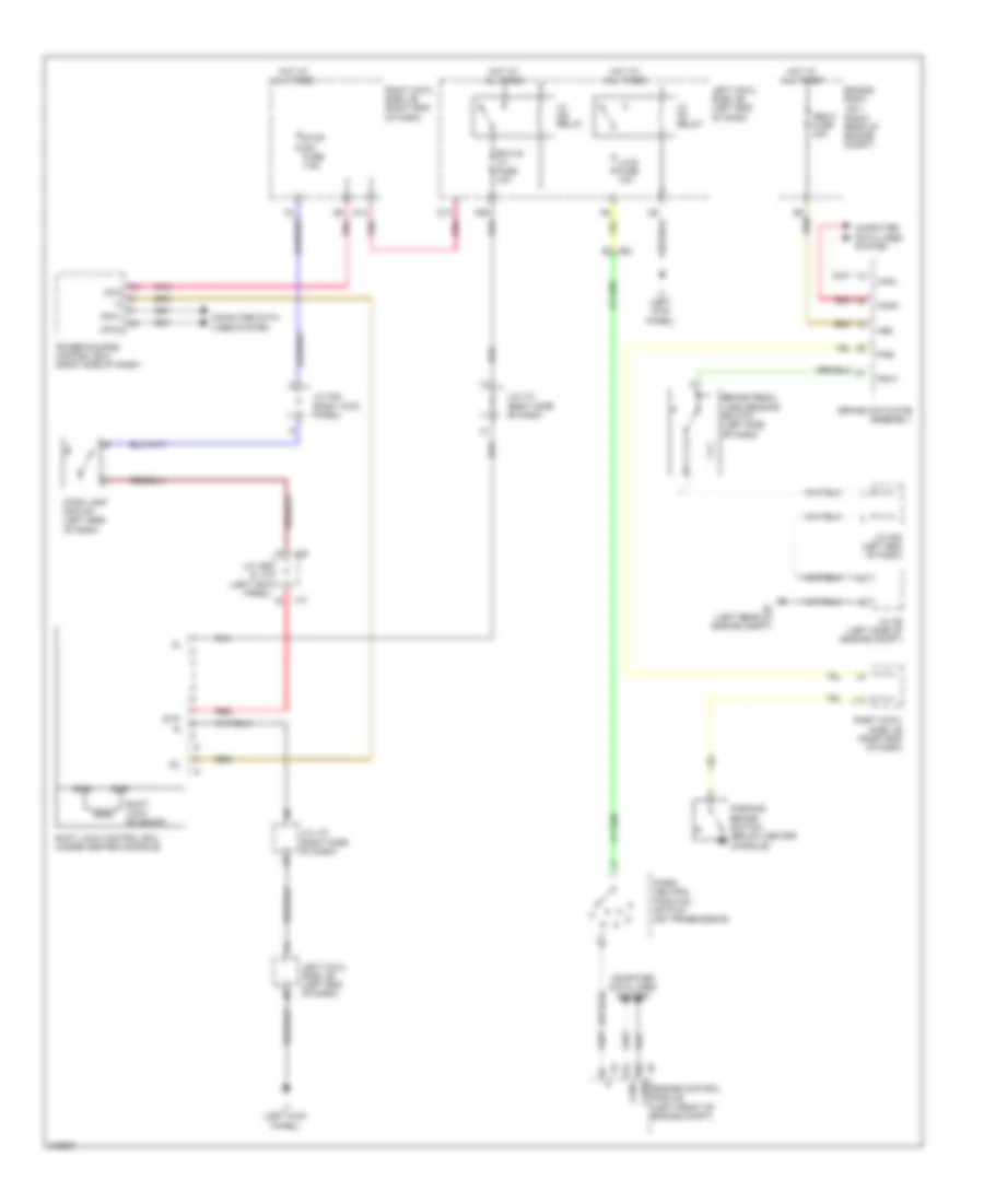 Shift Interlock Wiring Diagram for Lexus IS 250C 2012