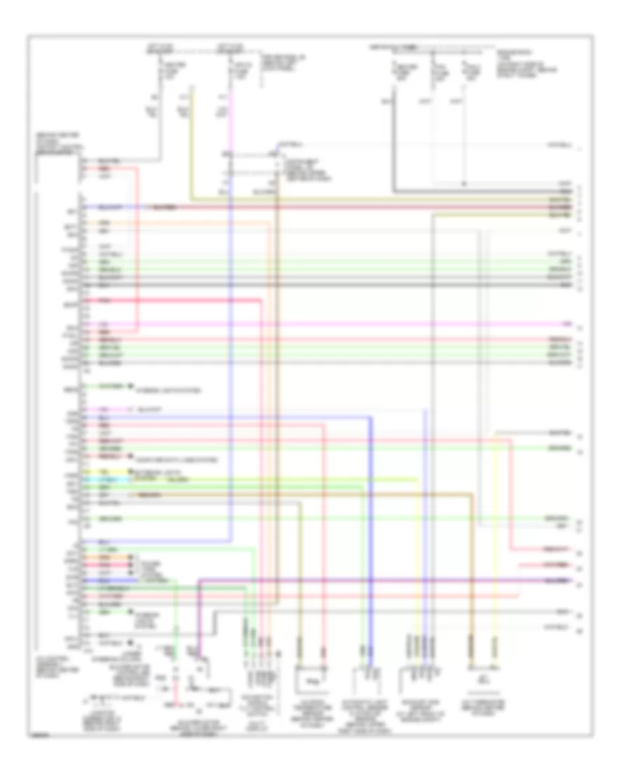 Automatic A C Wiring Diagram 1 of 2 for Lexus SC 430 2007