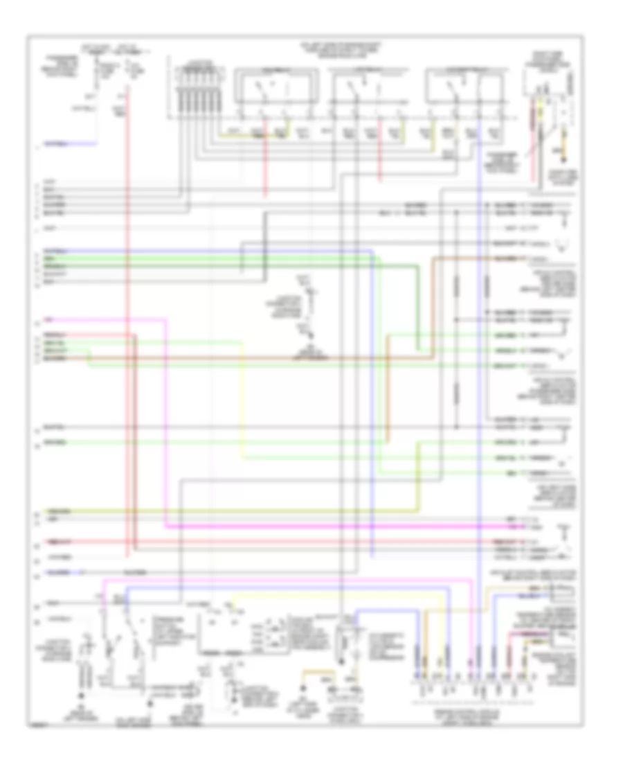 Automatic A C Wiring Diagram 2 of 2 for Lexus SC 430 2007