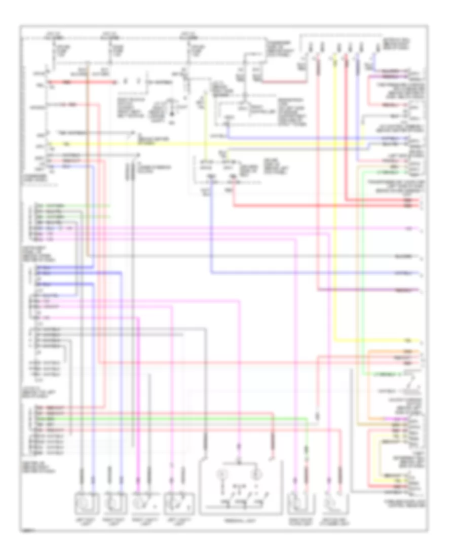 Courtesy Lamps Wiring Diagram 1 of 2 for Lexus SC 430 2007