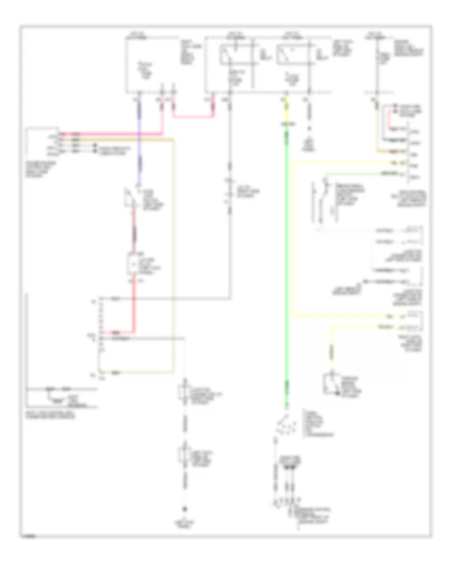 Shift Interlock Wiring Diagram for Lexus IS 350 2012