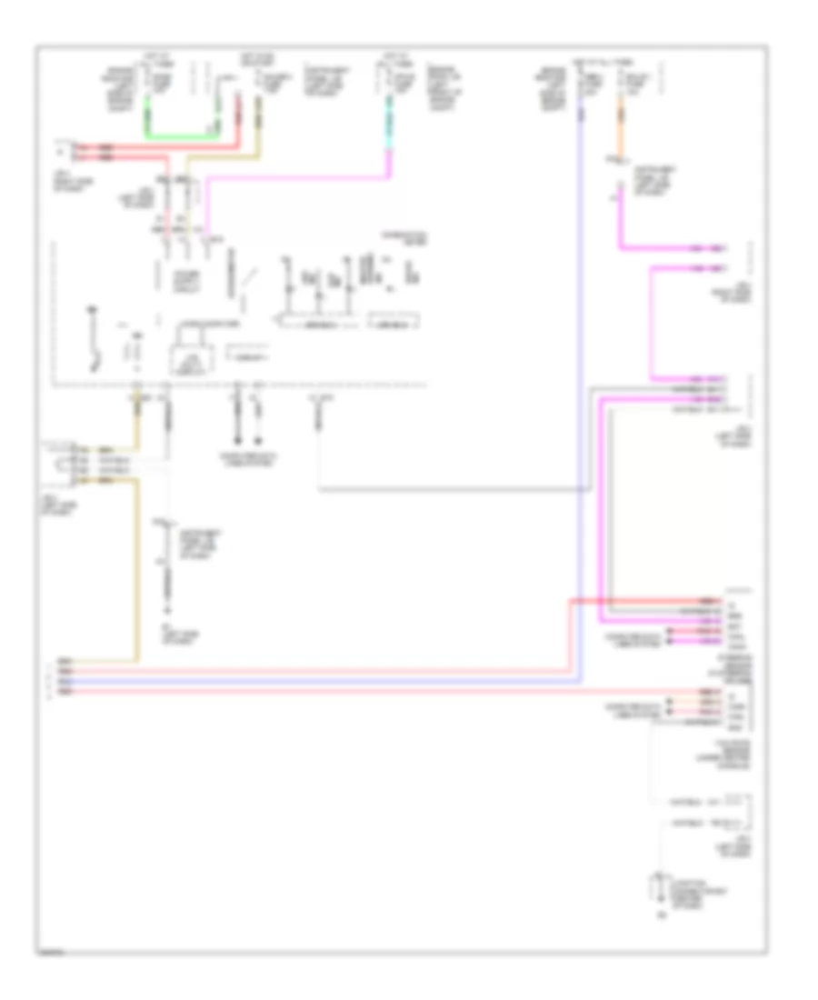 Anti lock Brakes Wiring Diagram 2 of 2 for Lexus ES 350 2008