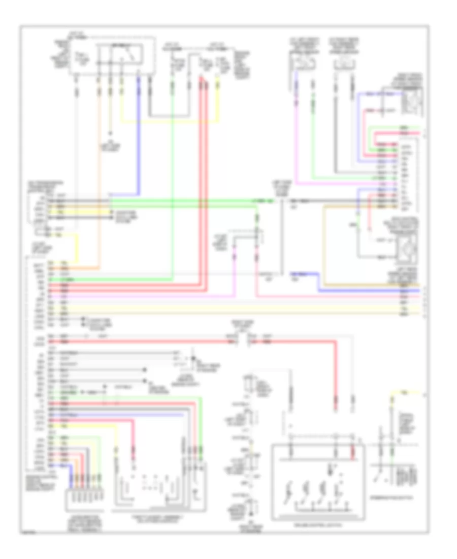 Cruise Control Wiring Diagram with Dynamic Radar Controls 1 of 2 for Lexus ES 350 2008