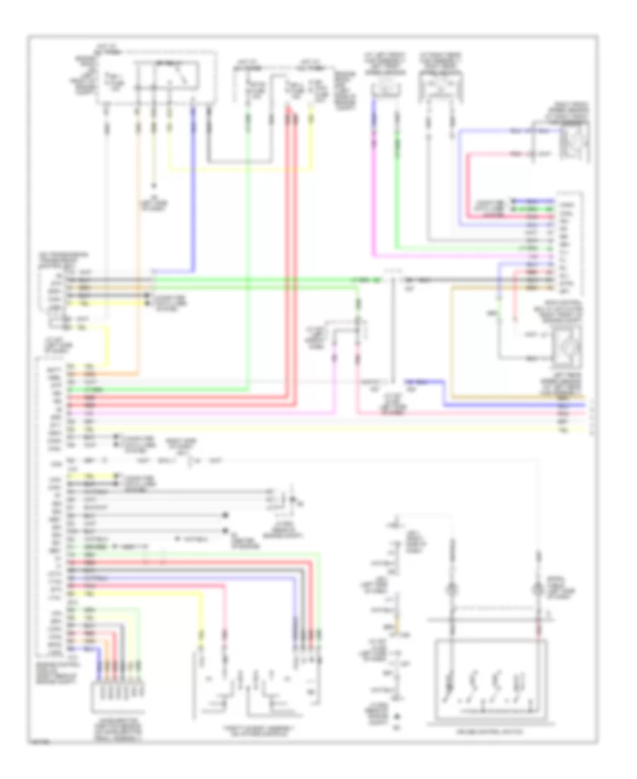 Cruise Control Wiring Diagram, without Dynamic Radar Controls (1 of 2) for Lexus ES 350 2008