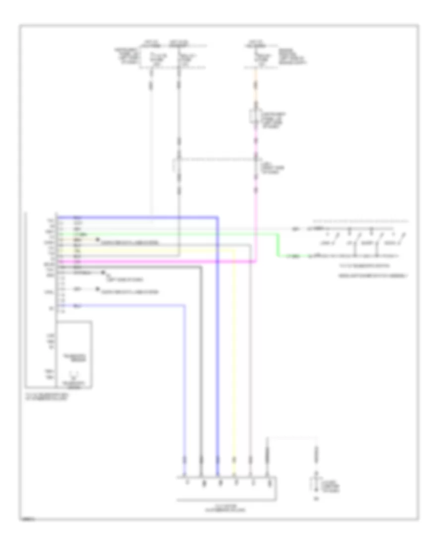 Electronic Power Steering Wiring Diagram for Lexus ES 350 2008