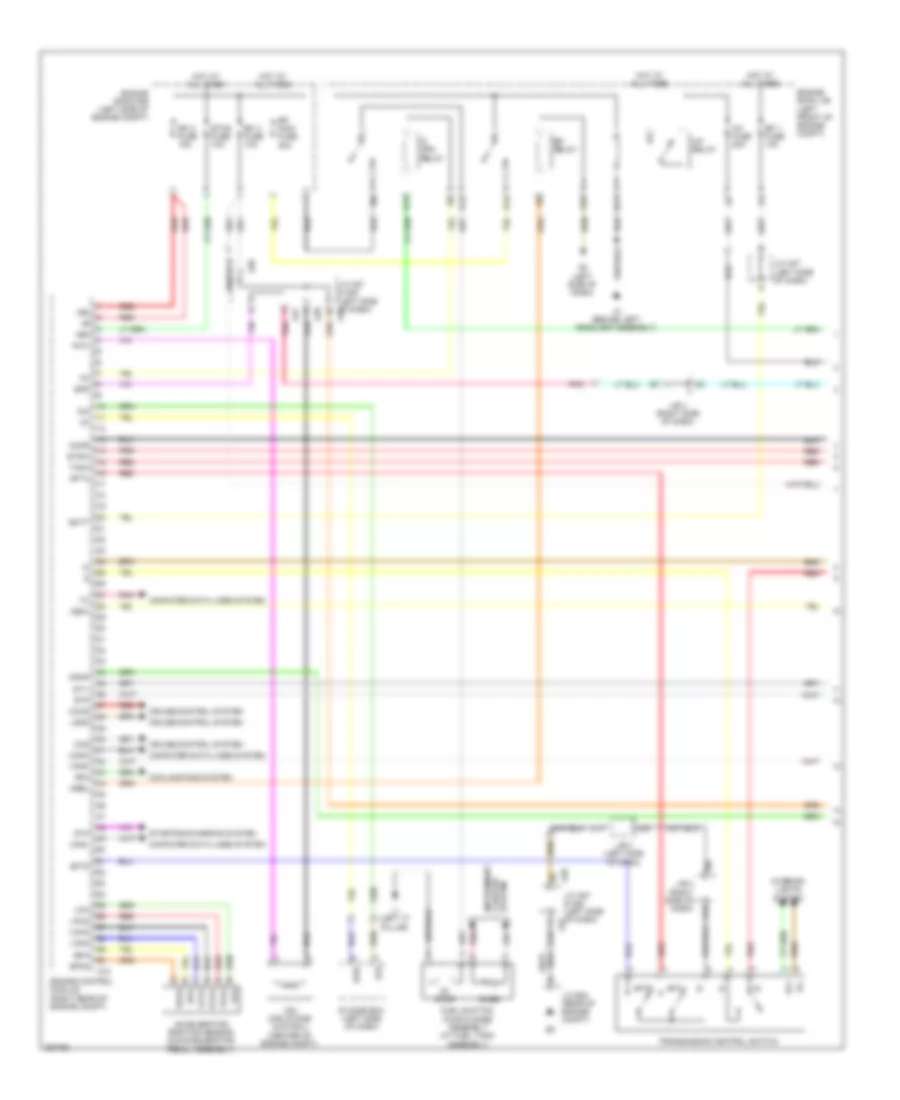 3 5L Engine Performance Wiring Diagram 1 of 5 for Lexus ES 350 2008