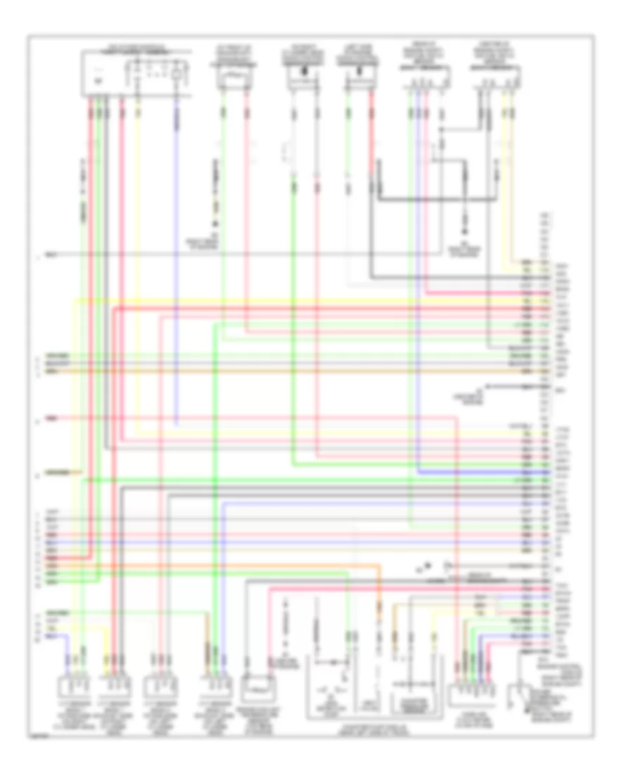 3 5L Engine Performance Wiring Diagram 5 of 5 for Lexus ES 350 2008