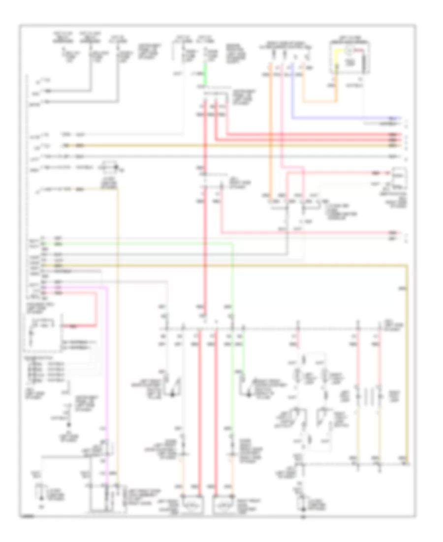 Courtesy Lamps Wiring Diagram 1 of 2 for Lexus ES 350 2008