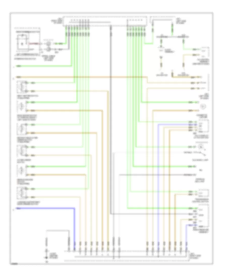 Instrument Illumination Wiring Diagram 2 of 2 for Lexus ES 350 2008