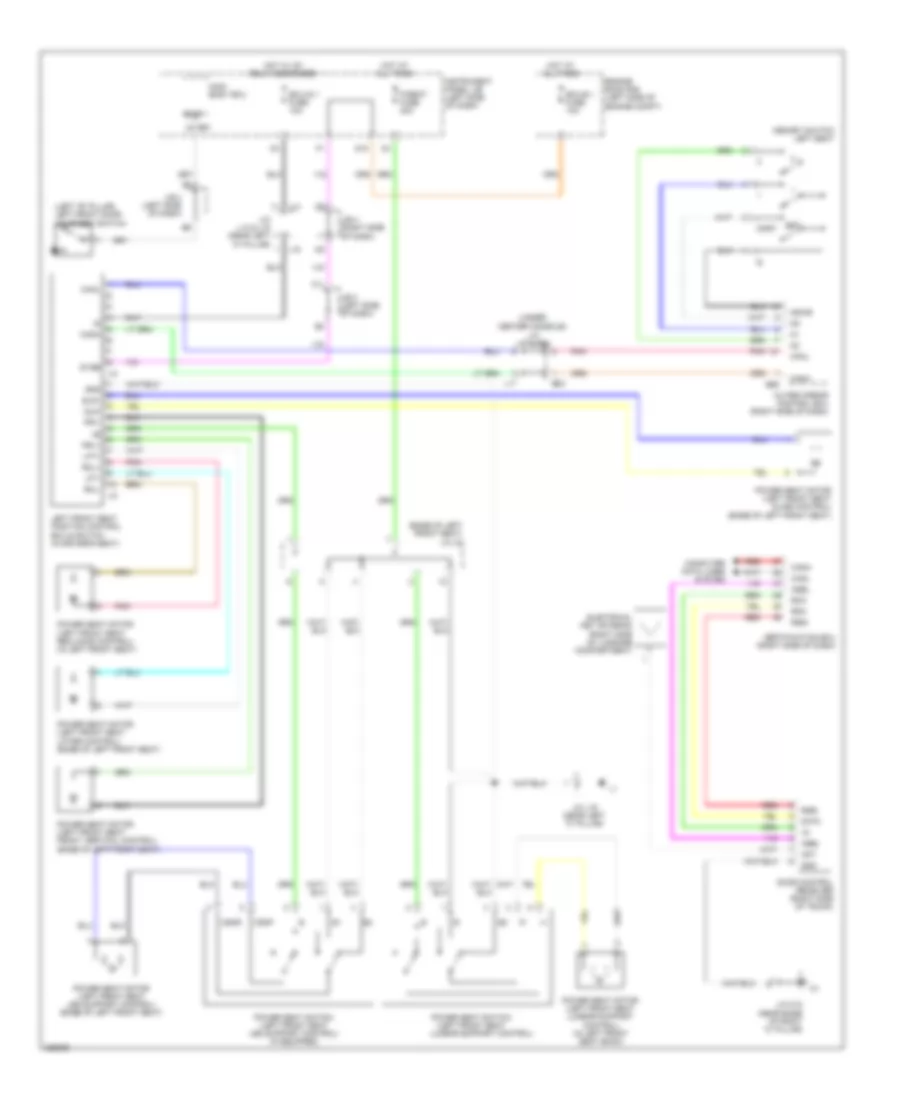 Driver s Memory Seat Wiring Diagram for Lexus ES 350 2008