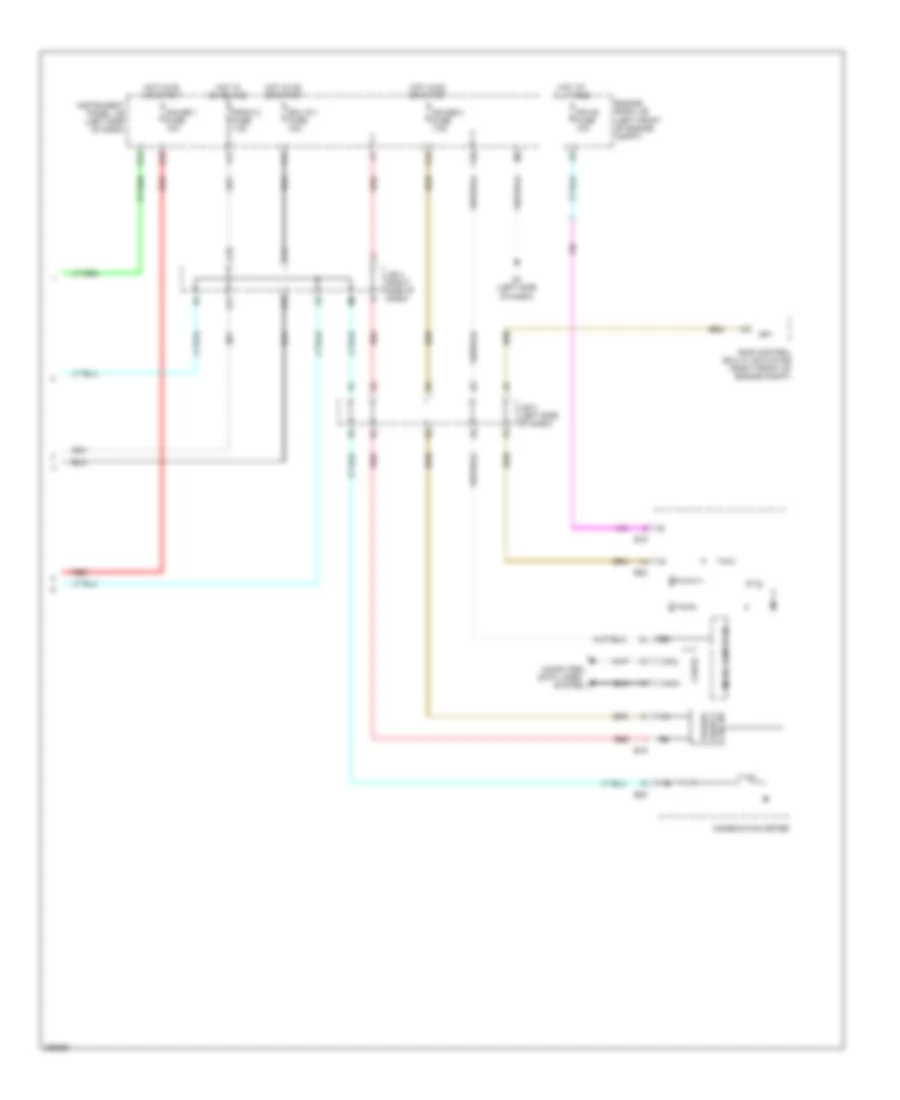 Navigation Wiring Diagram 2 of 2 for Lexus ES 350 2008