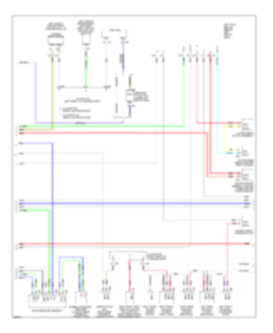 High Low Bus Wiring Diagram 2 of 4 for Lexus GS 350 2008