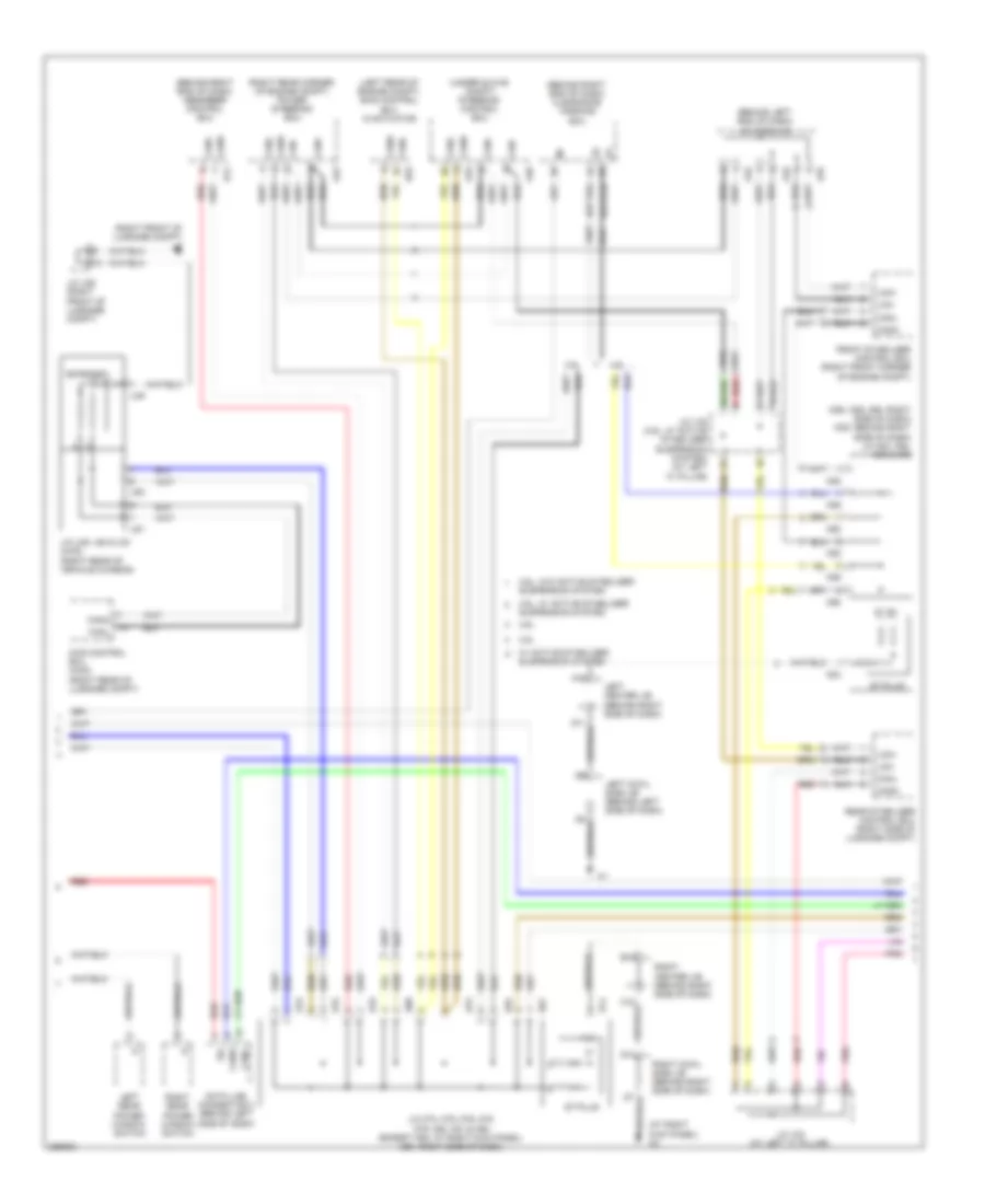 High Low Bus Wiring Diagram 3 of 4 for Lexus GS 350 2008
