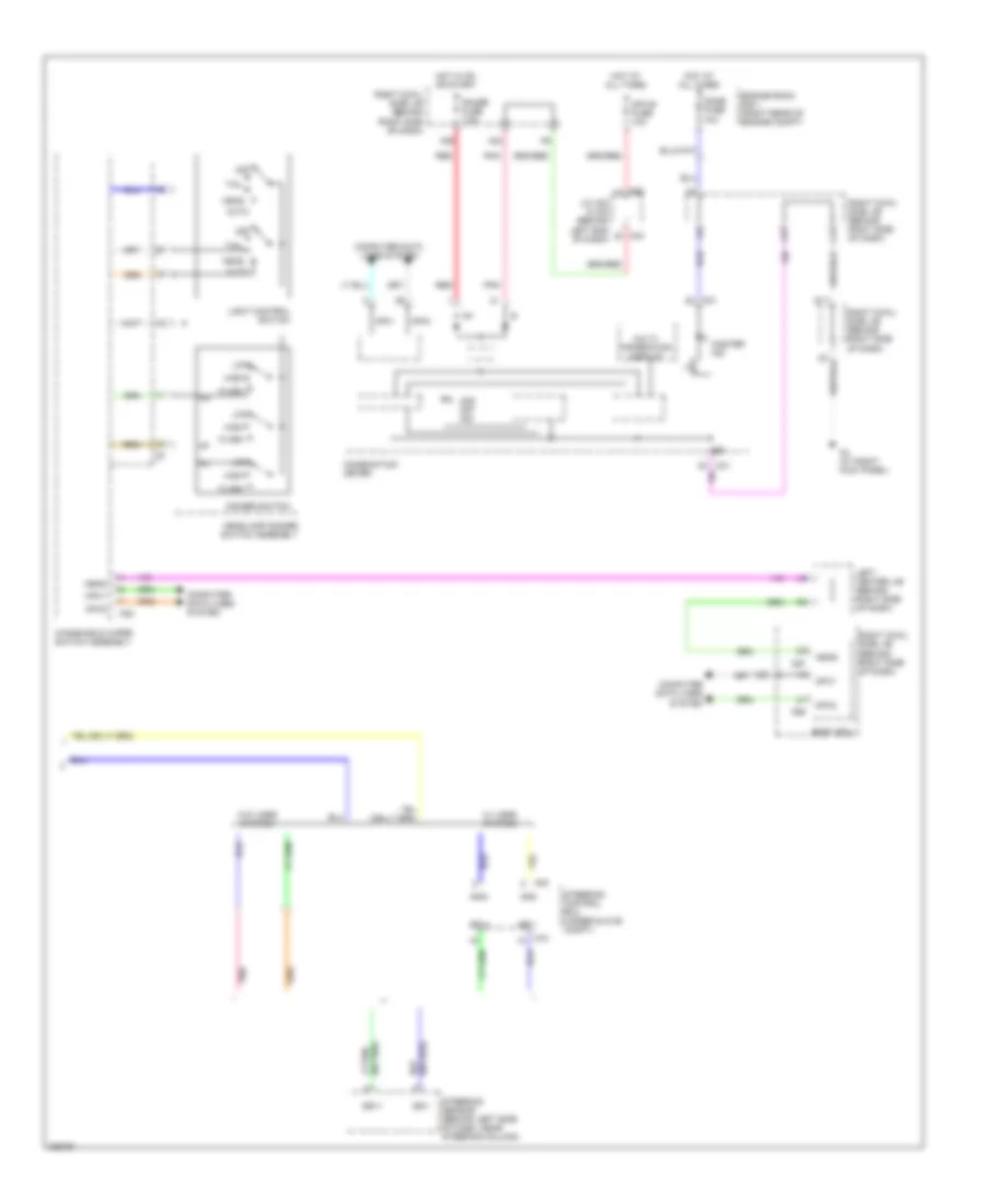 Adaptive Front Lighting Wiring Diagram 2 of 2 for Lexus GS 350 2008