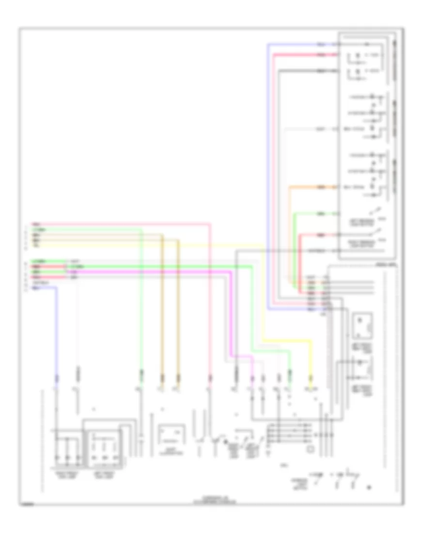 Courtesy Lamps Wiring Diagram 3 of 5 for Lexus GS 350 2008