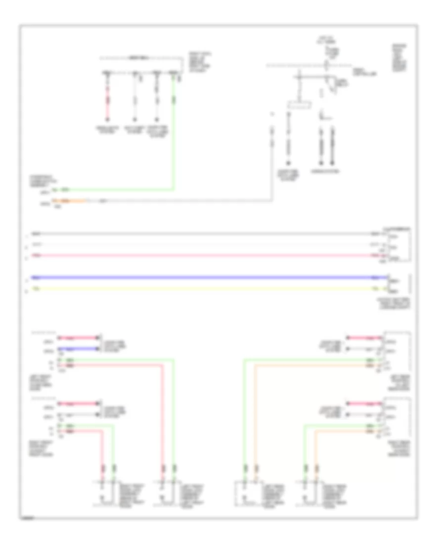Mayday Wiring Diagram (2 of 2) for Lexus GS 350 2008
