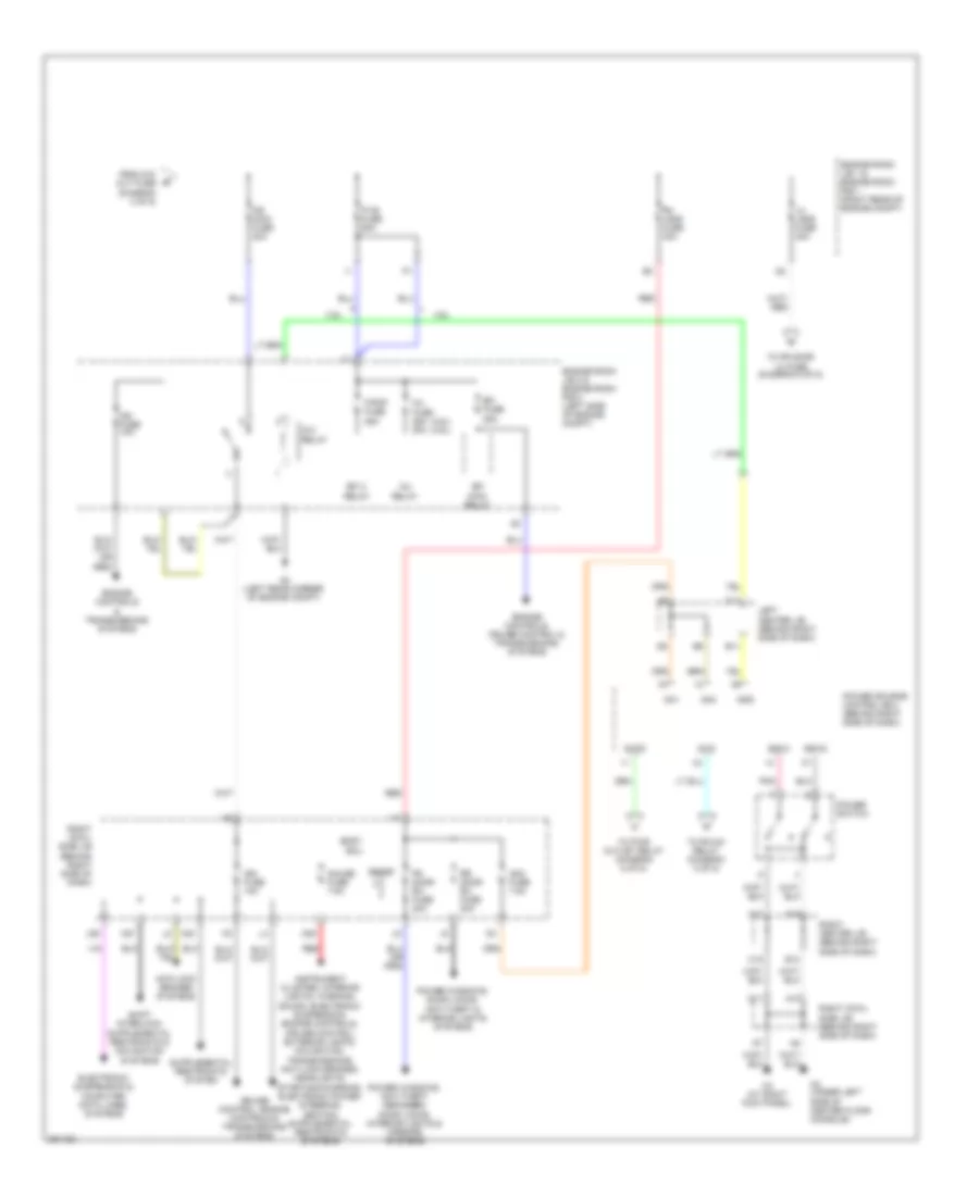 Power Distribution Wiring Diagram (3 of 5) for Lexus GS 350 2008