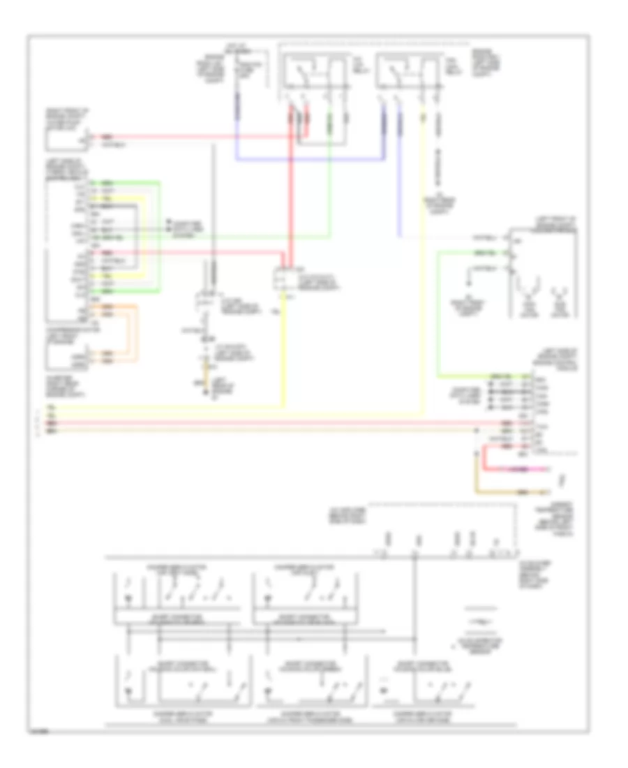 Automatic AC Wiring Diagram (2 of 2) for Lexus GS 450h 2008