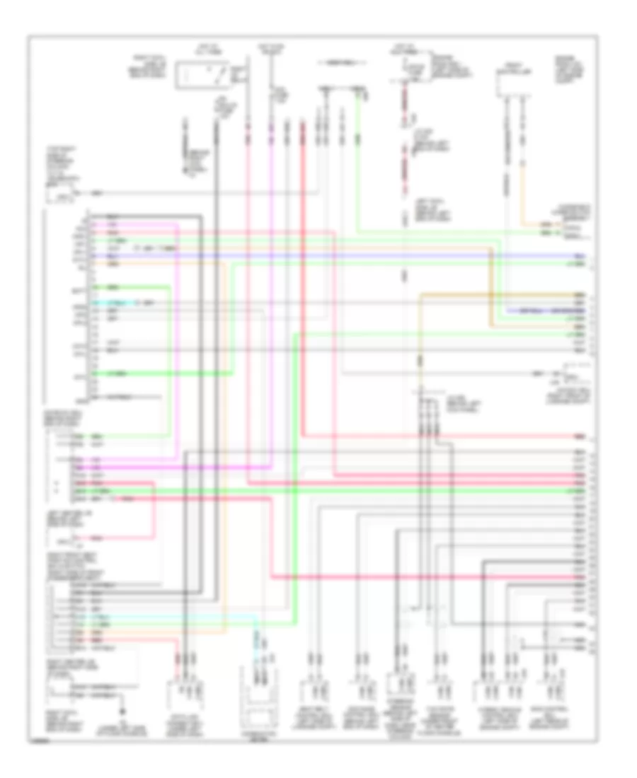 High Low Bus Wiring Diagram 1 of 4 for Lexus GS 450h 2008