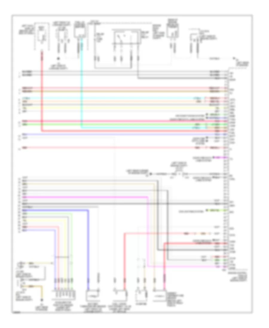 3.5L, Engine Controls Wiring Diagram (8 of 8) for Lexus GS 450h 2008