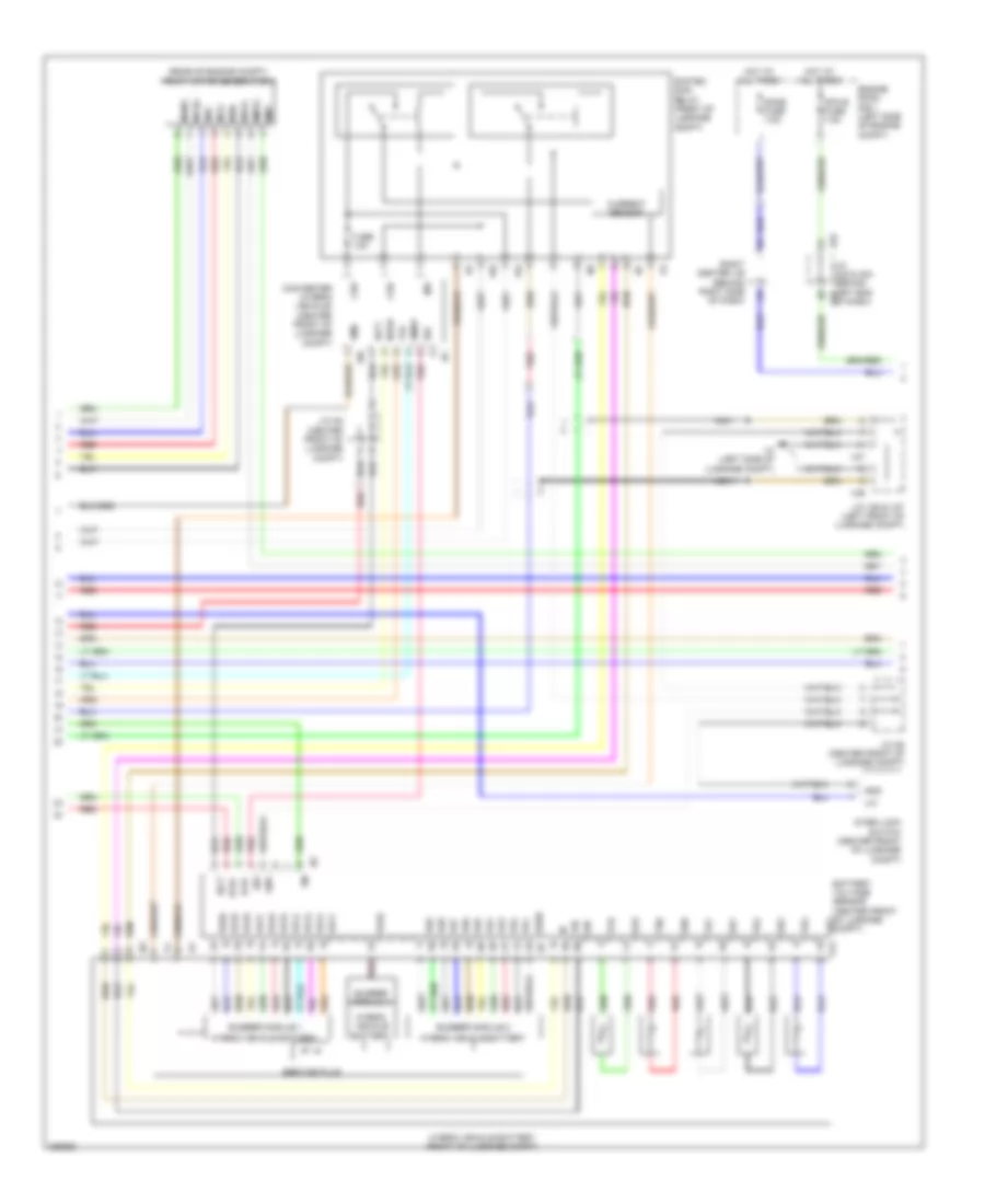 3.5L, Hybrid System Wiring Diagram (4 of 5) for Lexus GS 450h 2008