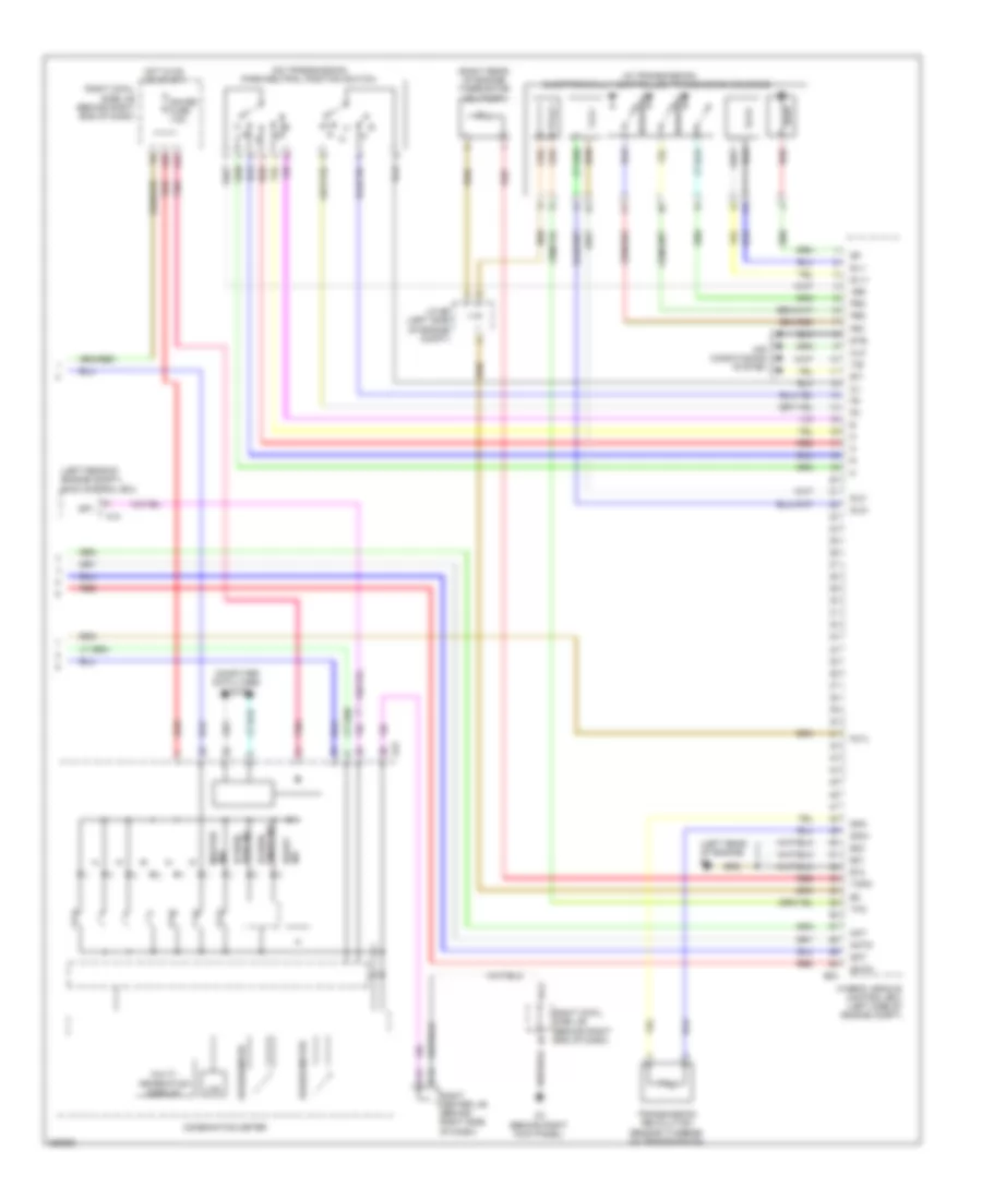 3.5L, Hybrid System Wiring Diagram (5 of 5) for Lexus GS 450h 2008