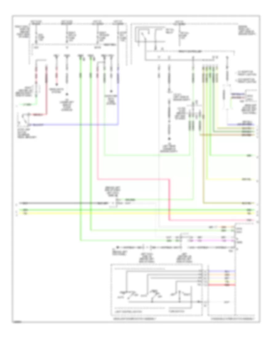 Exterior Lamps Wiring Diagram 2 of 3 for Lexus GS 450h 2008