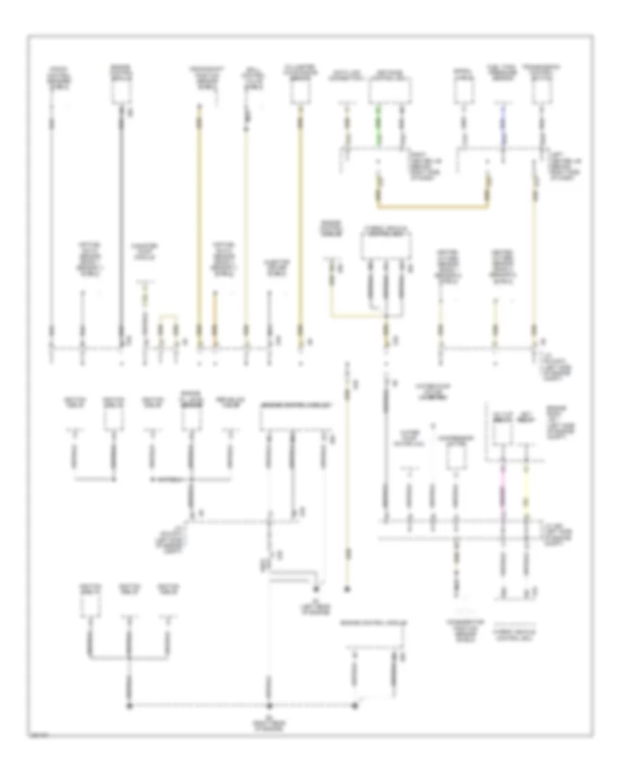 Ground Distribution Wiring Diagram (2 of 7) for Lexus GS 450h 2008