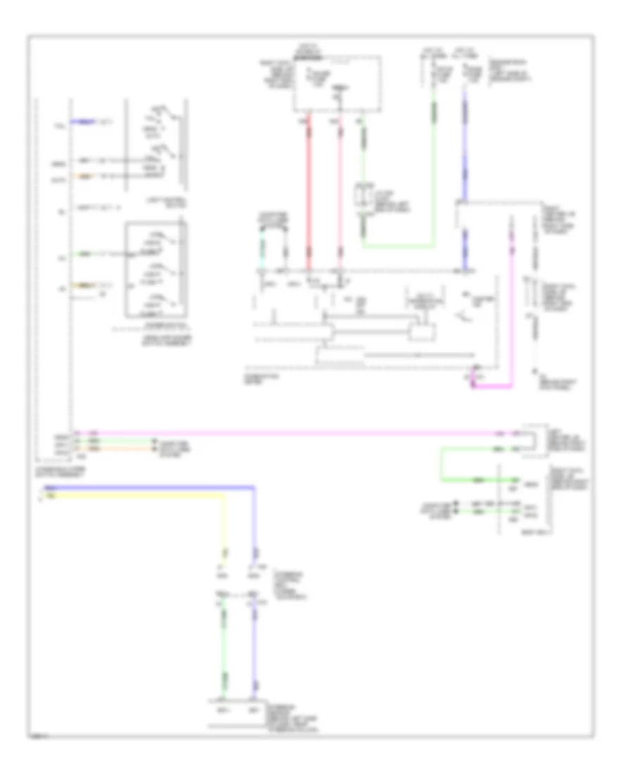 Adaptive Front Lighting Wiring Diagram 2 of 2 for Lexus GS 450h 2008