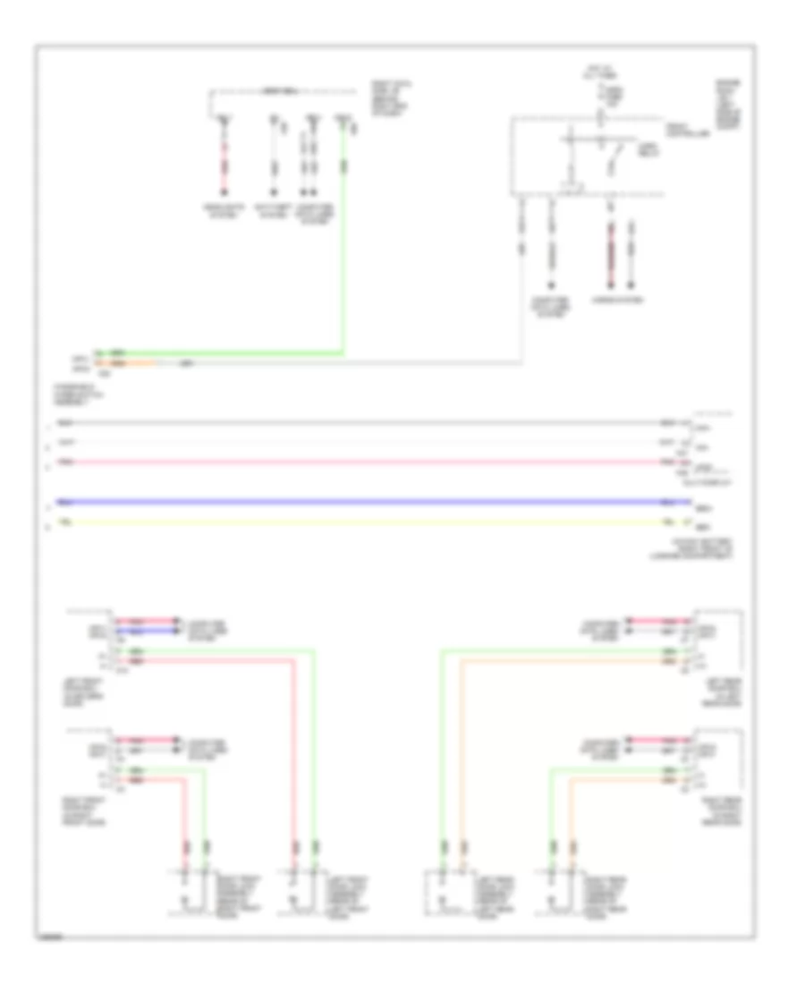 Mayday Wiring Diagram (2 of 2) for Lexus GS 450h 2008