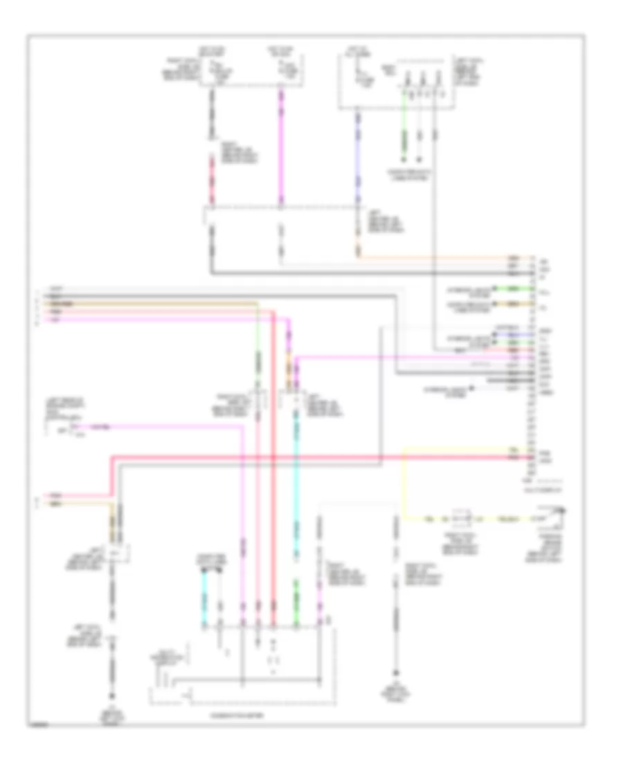 Navigation Wiring Diagram 2 of 2 for Lexus GS 450h 2008