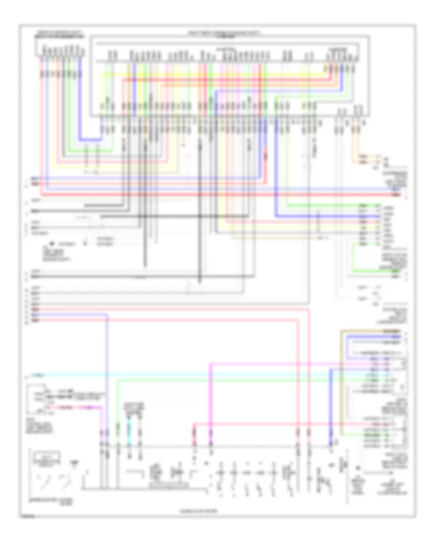 Transmission Wiring Diagram (2 of 3) for Lexus GS 450h 2008