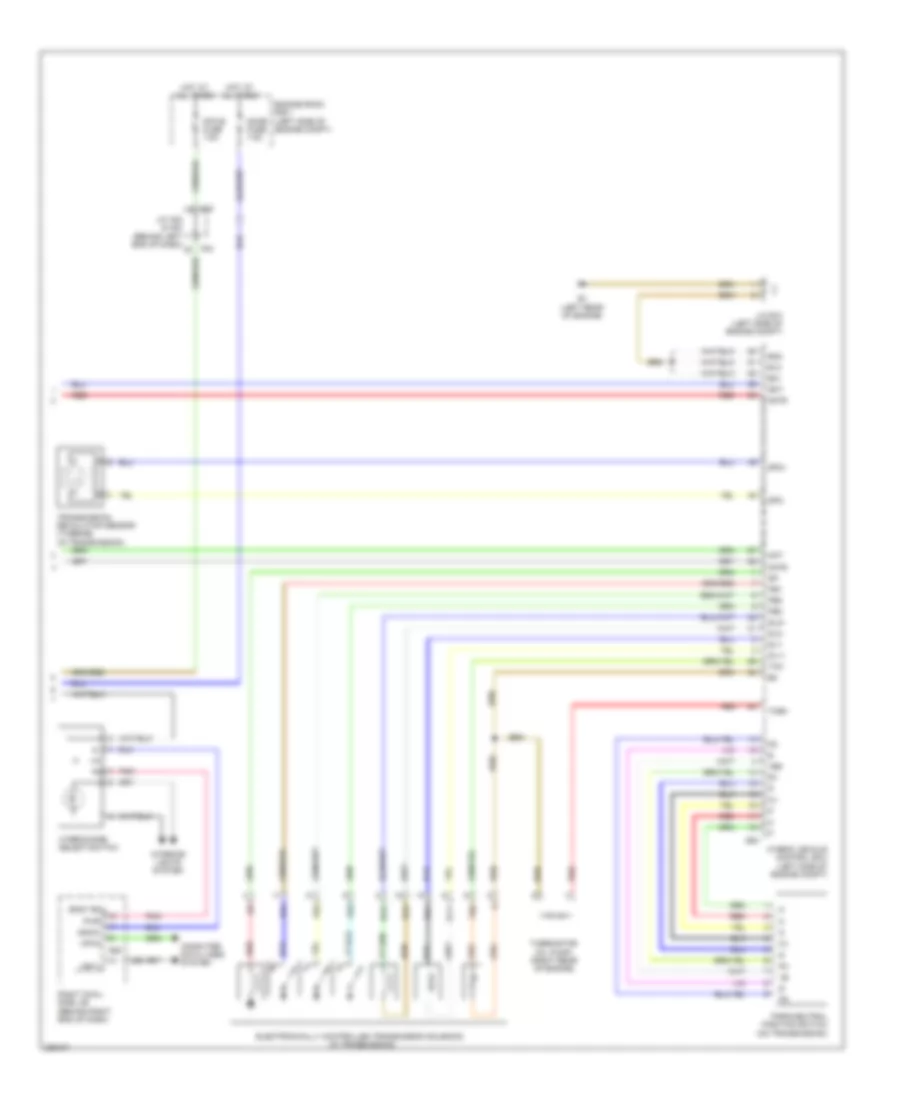 Transmission Wiring Diagram (3 of 3) for Lexus GS 450h 2008