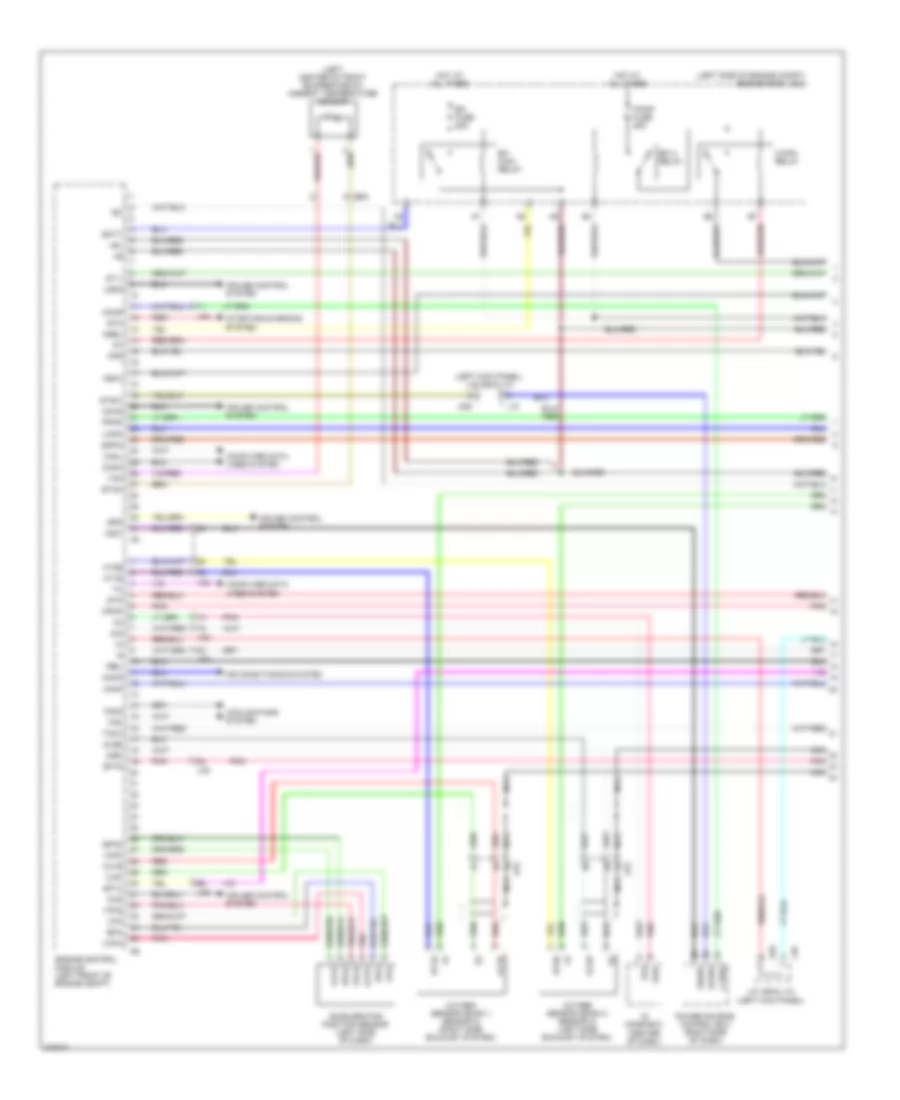 3 5L Engine Performance Wiring Diagram 1 of 8 for Lexus IS 350C 2012
