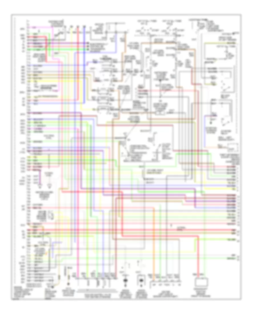 3 0L Engine Performance Wiring Diagrams 1 of 3 for Lexus SC 300 1996