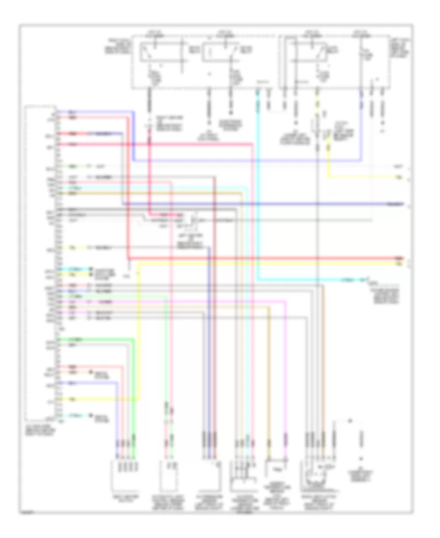 Automatic A C Wiring Diagram 1 of 3 for Lexus GS 460 2008