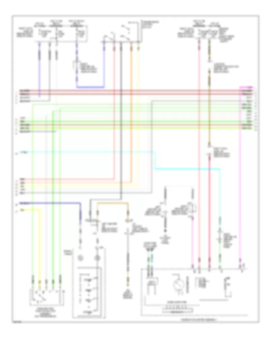 Cruise Control Wiring Diagram, without Dynamic Radar Controls (2 of 3) for Lexus GS 460 2008