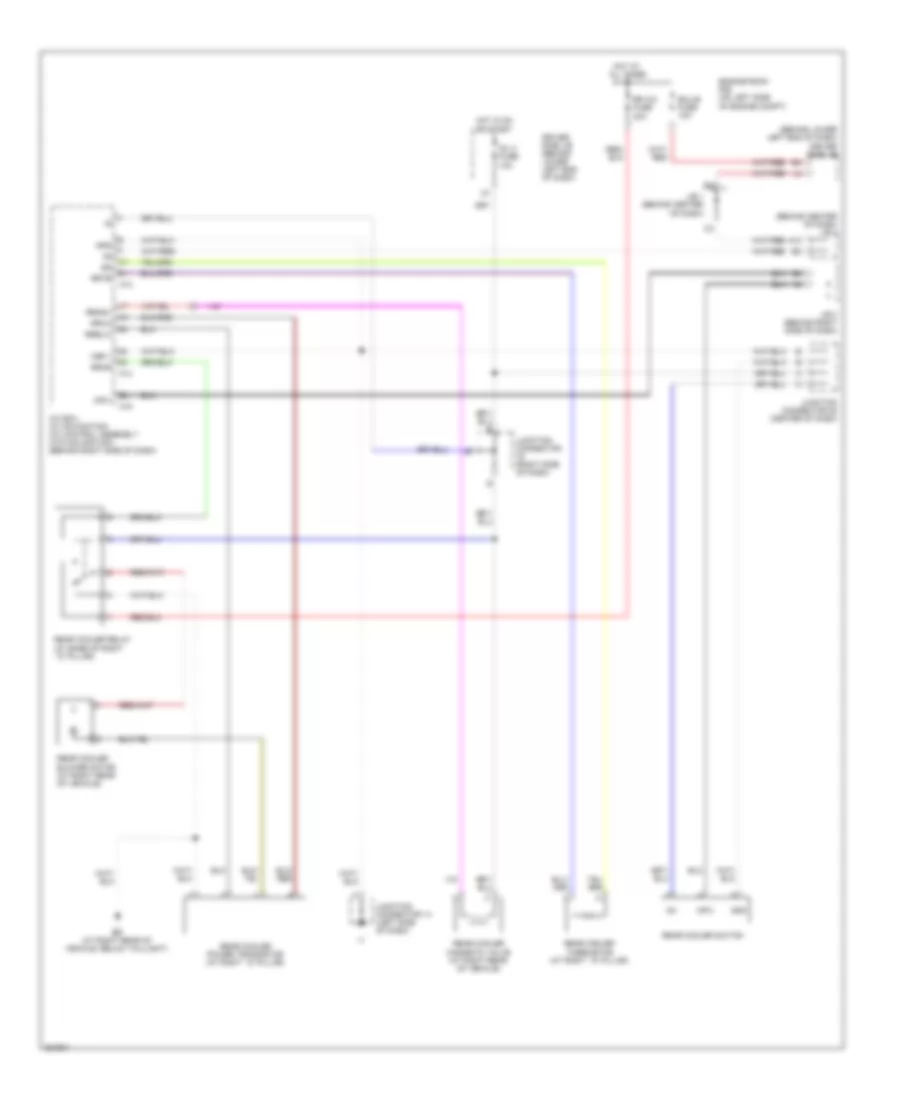 Rear A C Wiring Diagram for Lexus GX 470 2008