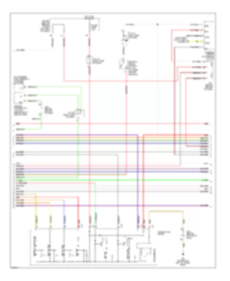 Anti lock Brakes Wiring Diagram 2 of 3 for Lexus GX 470 2008