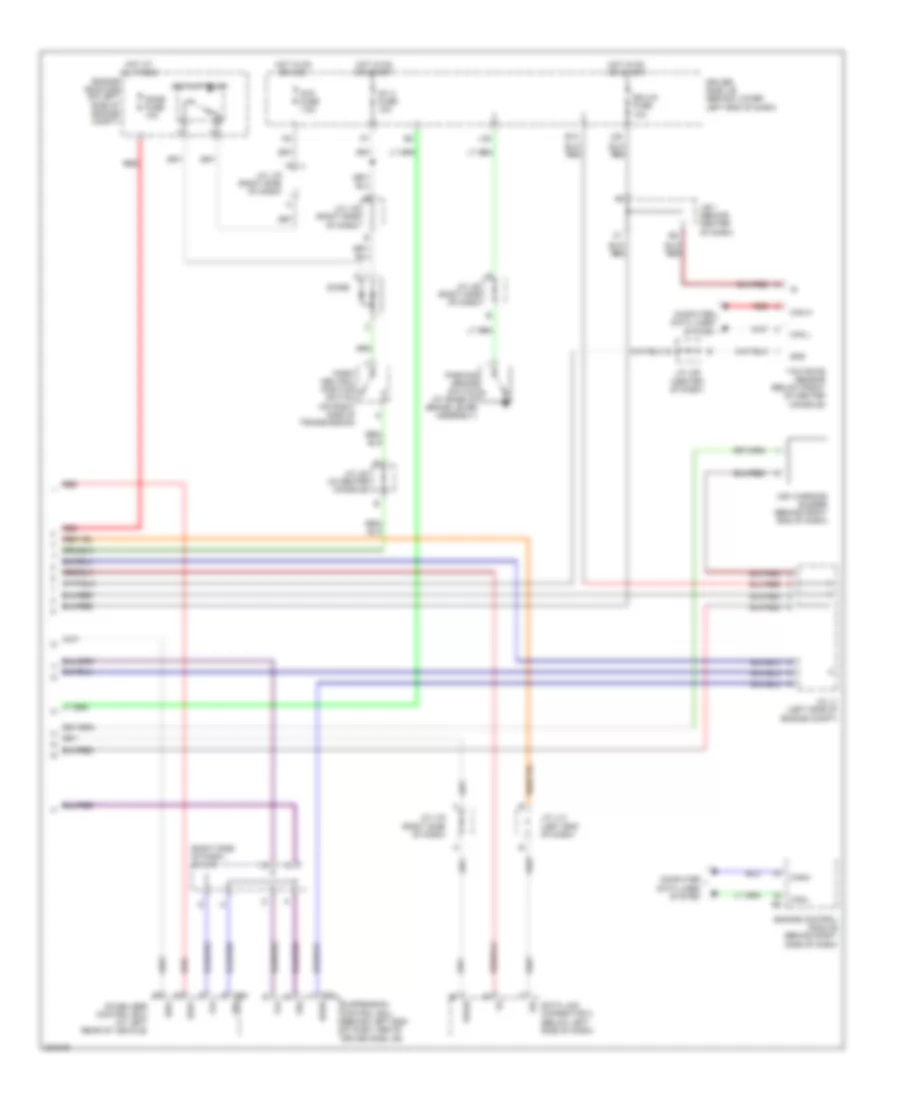 Anti lock Brakes Wiring Diagram 3 of 3 for Lexus GX 470 2008