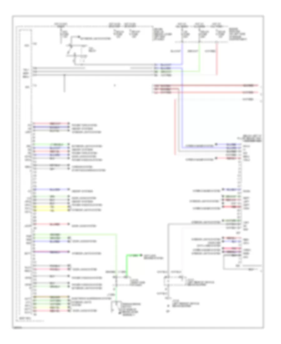 Body Control Modules Wiring Diagram 1 of 2 for Lexus GX 470 2008