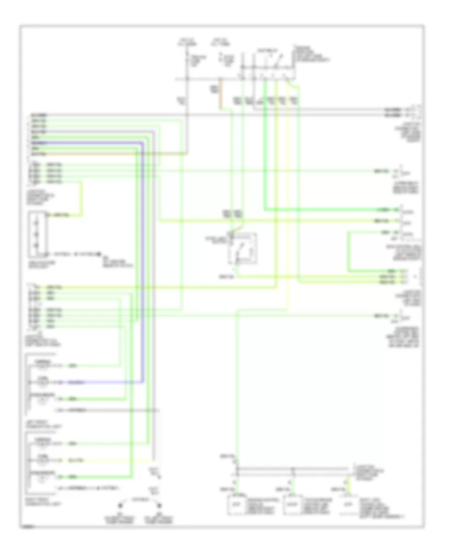 Exterior Lamps Wiring Diagram 2 of 2 for Lexus GX 470 2008