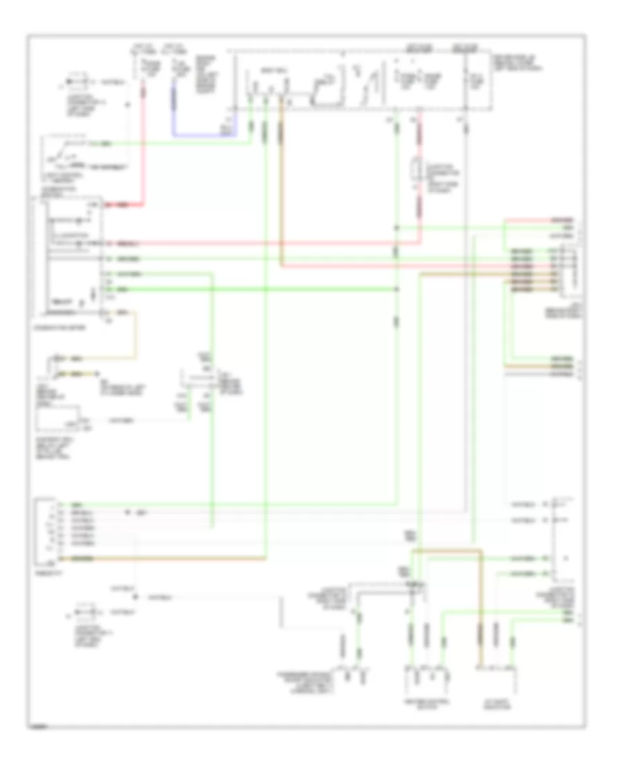 Instrument Illumination Wiring Diagram with Navigation 1 of 2 for Lexus GX 470 2008