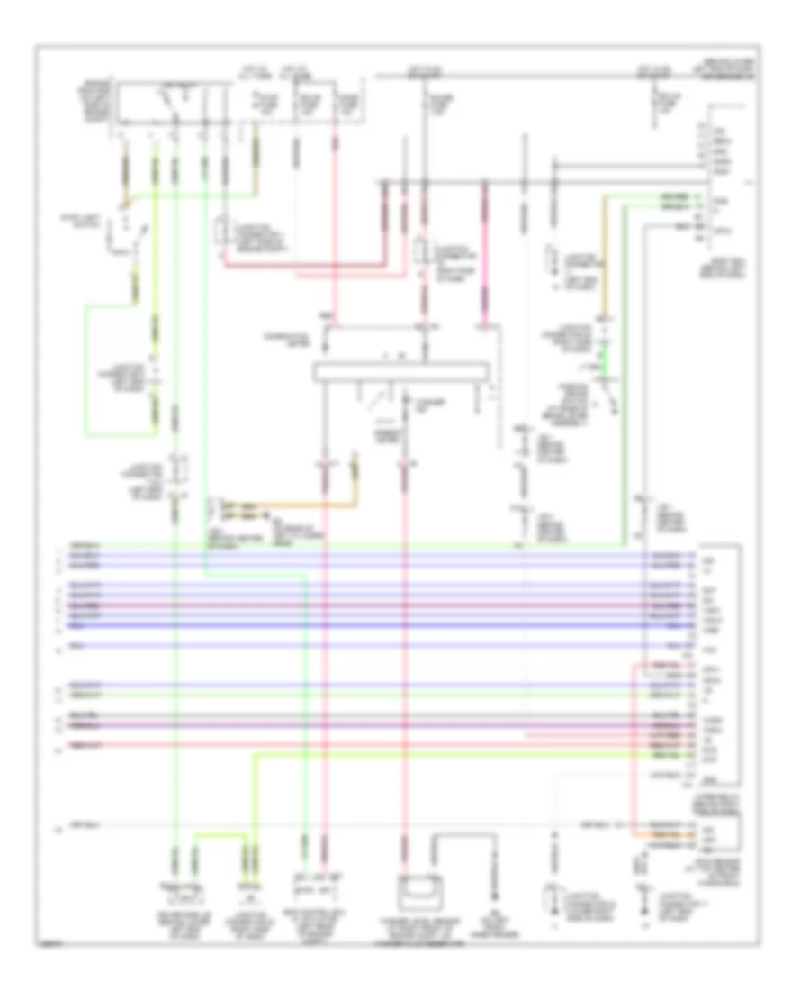 Front Wiper Washer Wiring Diagram with Rain Sensor 2 of 2 for Lexus GX 470 2008