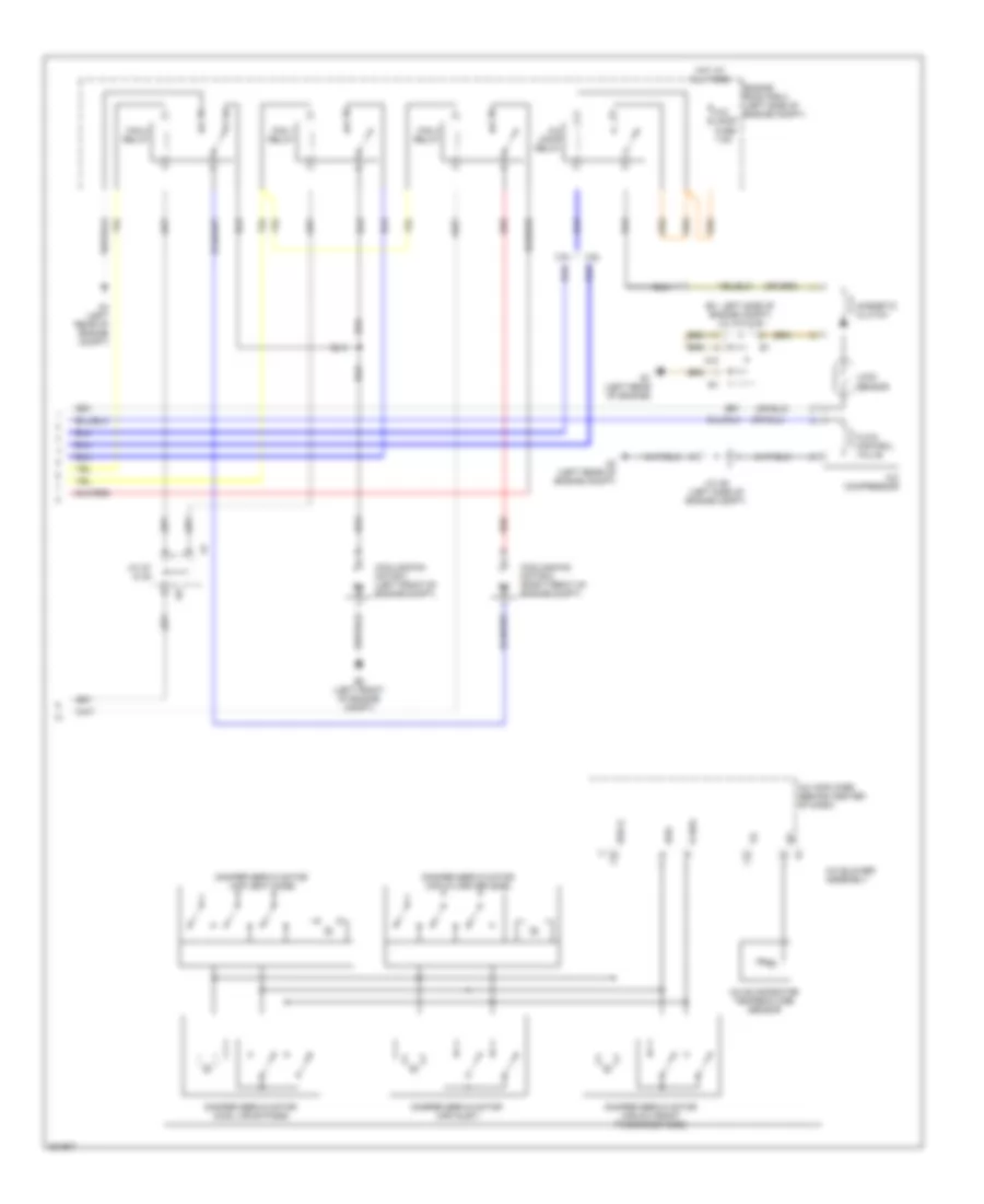 Automatic A C Wiring Diagram 3 of 3 for Lexus IS 250 2008